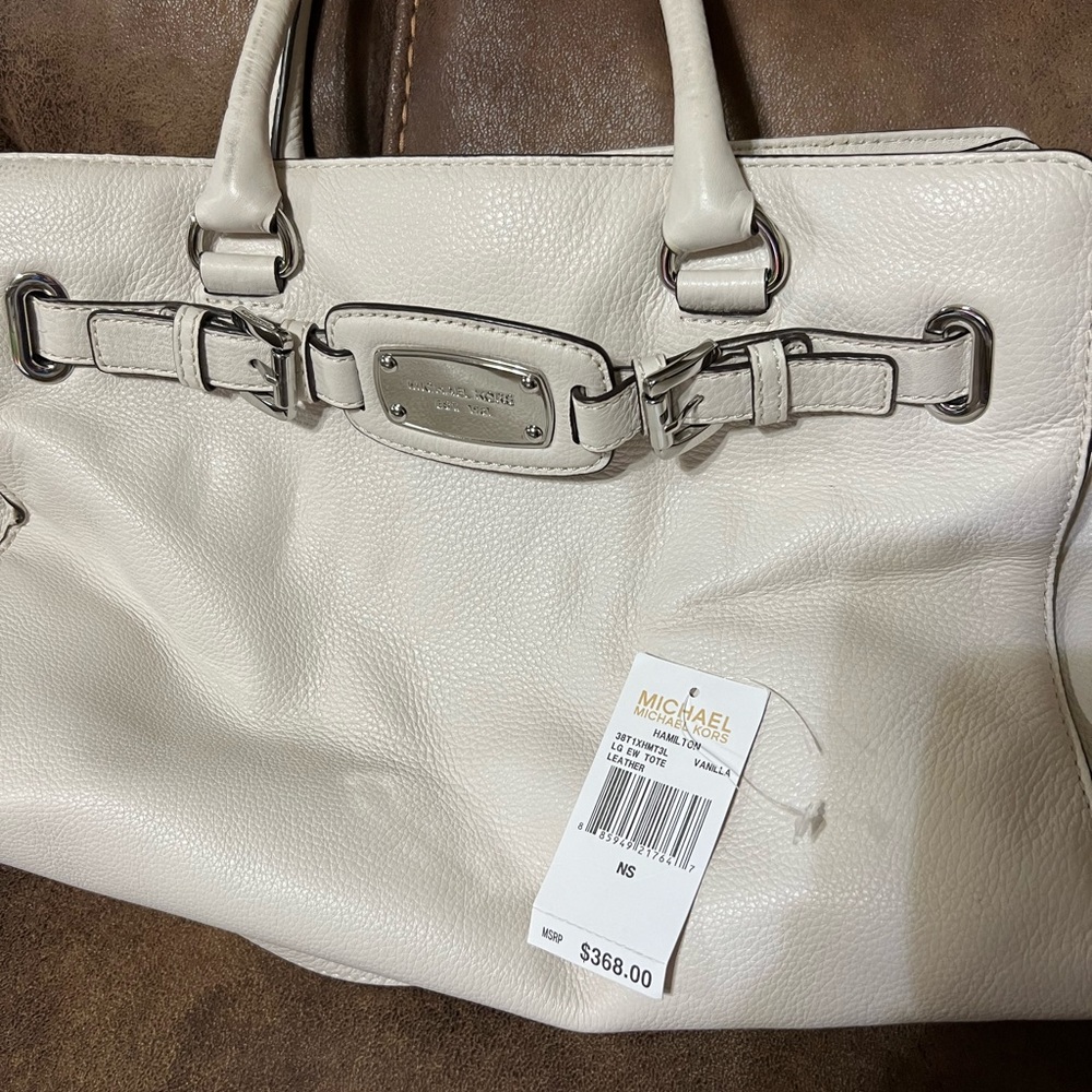 Michael Kors real leather purse